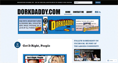 Desktop Screenshot of dorkdaddy.com